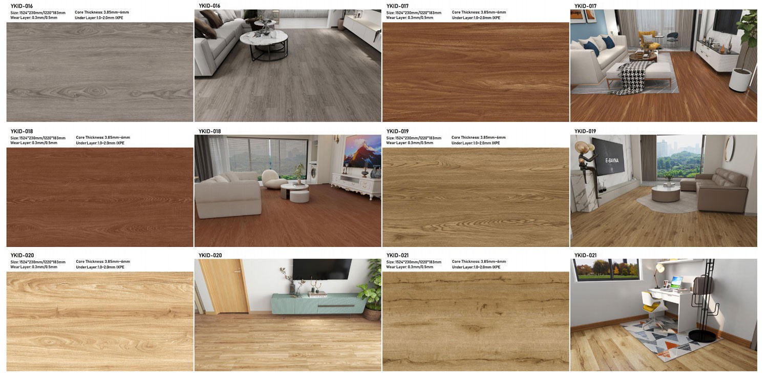 Stone Plastic Composite Flooring Stone Plastic Composite Flooring