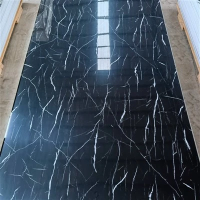 Hvit marmor PVC veggpanel